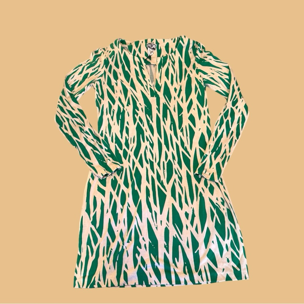Dvf silk mini dress